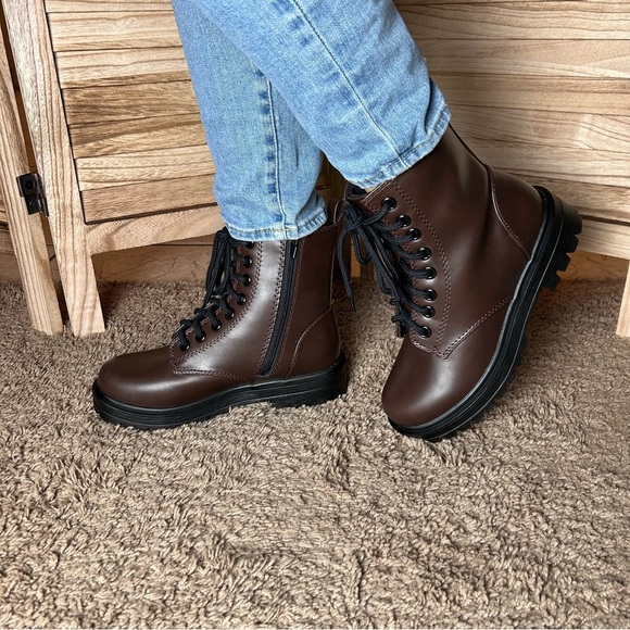 WOMEN'S COMBAT BOOTS (FIRM-S) - Picture 6 of 10